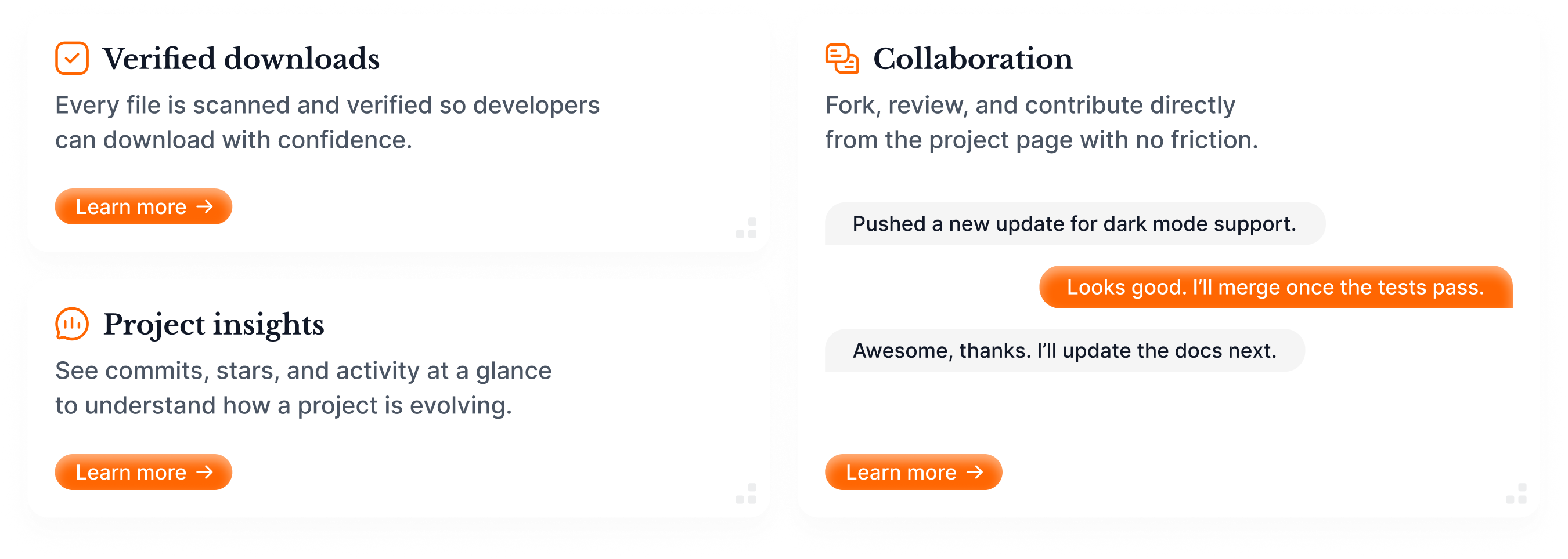 SourceForge presentation design